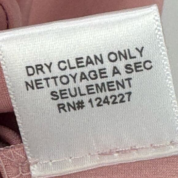 MISA Los Angeles Domino Draped Mini Dress Coral Pink Tie Front Size XS NWT - Picture 9 of 12